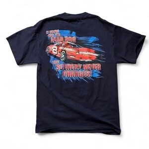 Big Dogs Navy vintage racing graphic tee